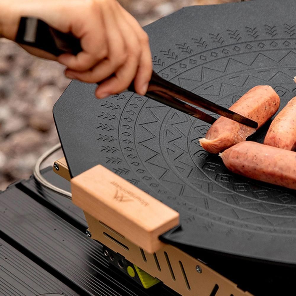 Outdoor Cooking Clip Stainless Steel Foods Tongs Barbecue Steak Clamp Travelling Picnic Camping Cookware Supplies