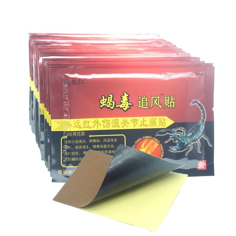 Massager Chinese Joint Relieving Body C498 Arthritis Relief Venom Patch Scorpion Pain Extract Pain Rheumatoid 224Pcs Knee Pain