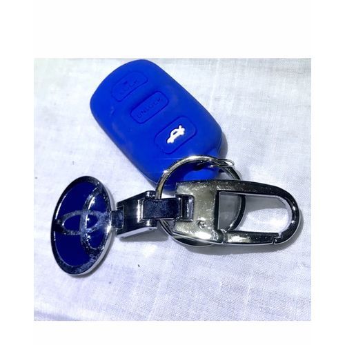 Toyota Key Holder And 3button Silicone Remote Case Cover