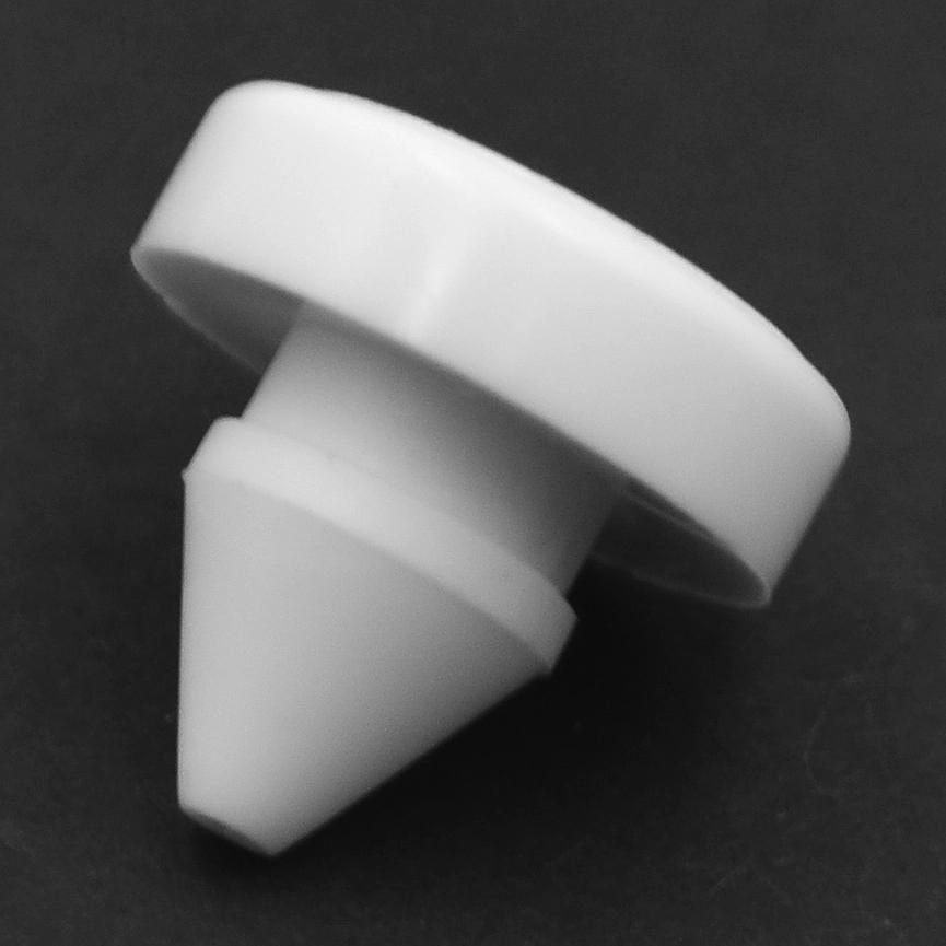2Pcs Brake Clutch Pedal Stopper on Pad for Honda Acura