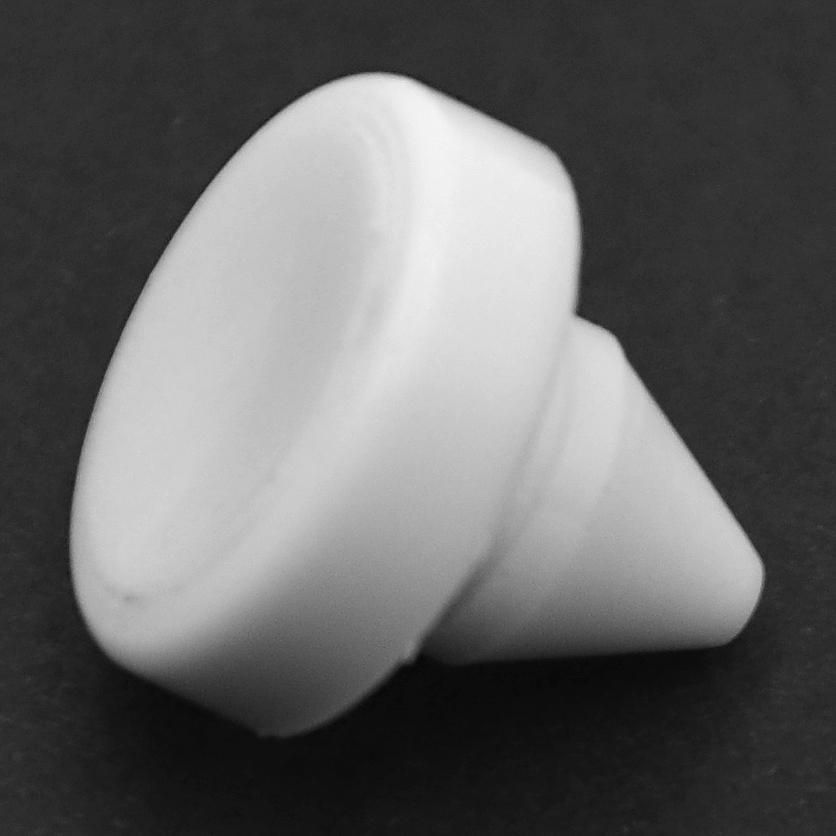 2Pcs Brake Clutch Pedal Stopper on Pad for Honda Acura