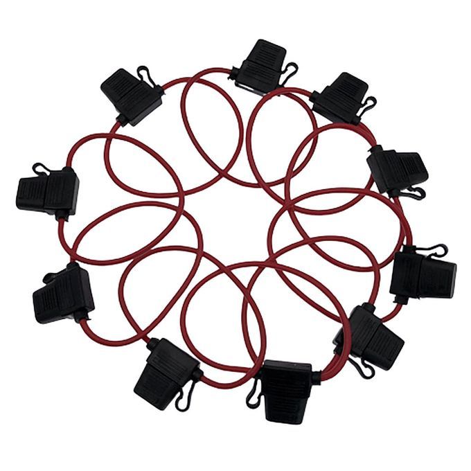 Set Of 10 Car Splash Proof Mini  DC 12V 40A Inline  Fuse