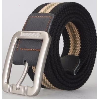 Men's Canvas Belt - Multicolour - 125cm