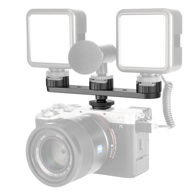 Ulanzi PT-23 Cold Shoe Bracket Vlog Expansion Bracket With