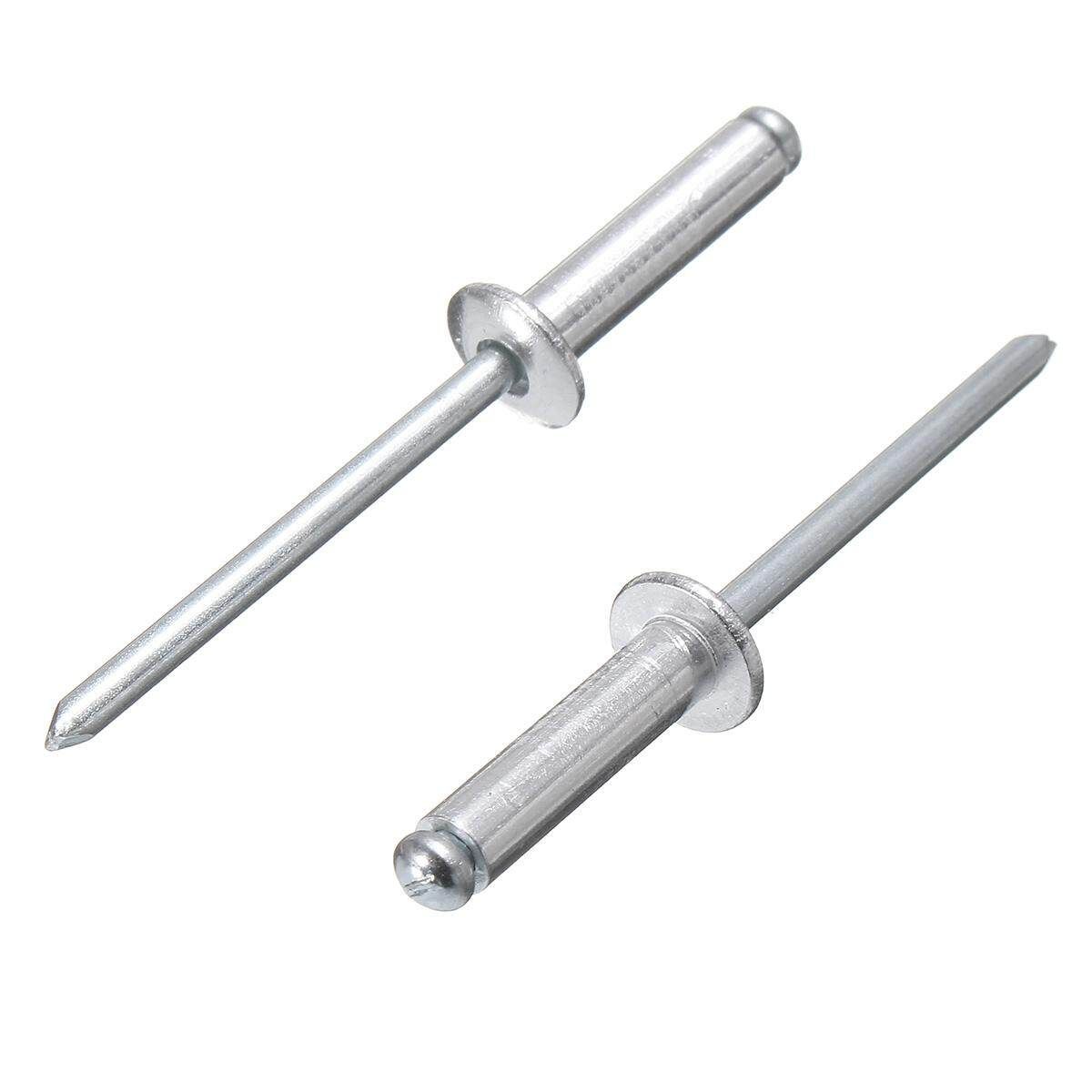 Extra Large Flange Head Open Alum Steel Blind Rivets M4*16