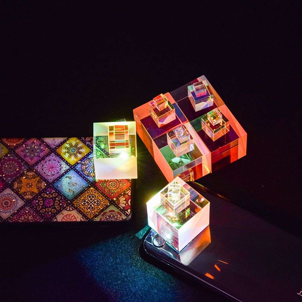 X-Cube RGB Splitter Combiner Dispersion Optical K9 Prism