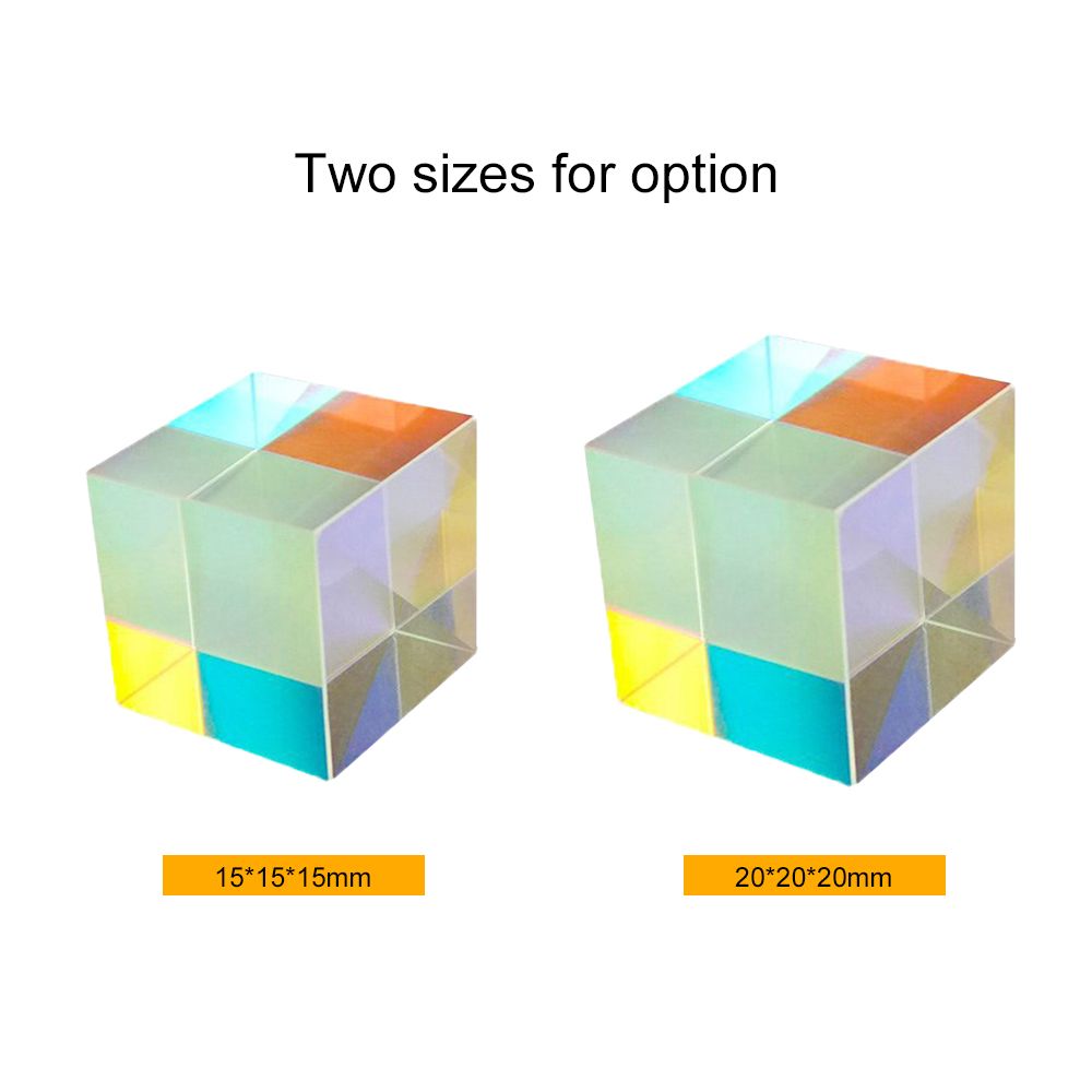 X-Cube RGB Splitter Combiner Dispersion Optical K9 Prism