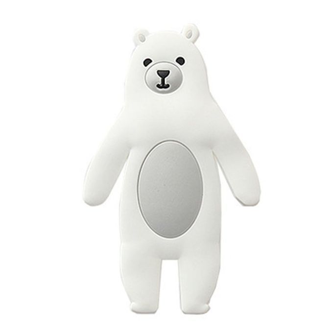 Ute  Artoon Animal Hooks Pun H-free Bendable Refrigerator Magnets Key Hangers-bear-11.5*7cm