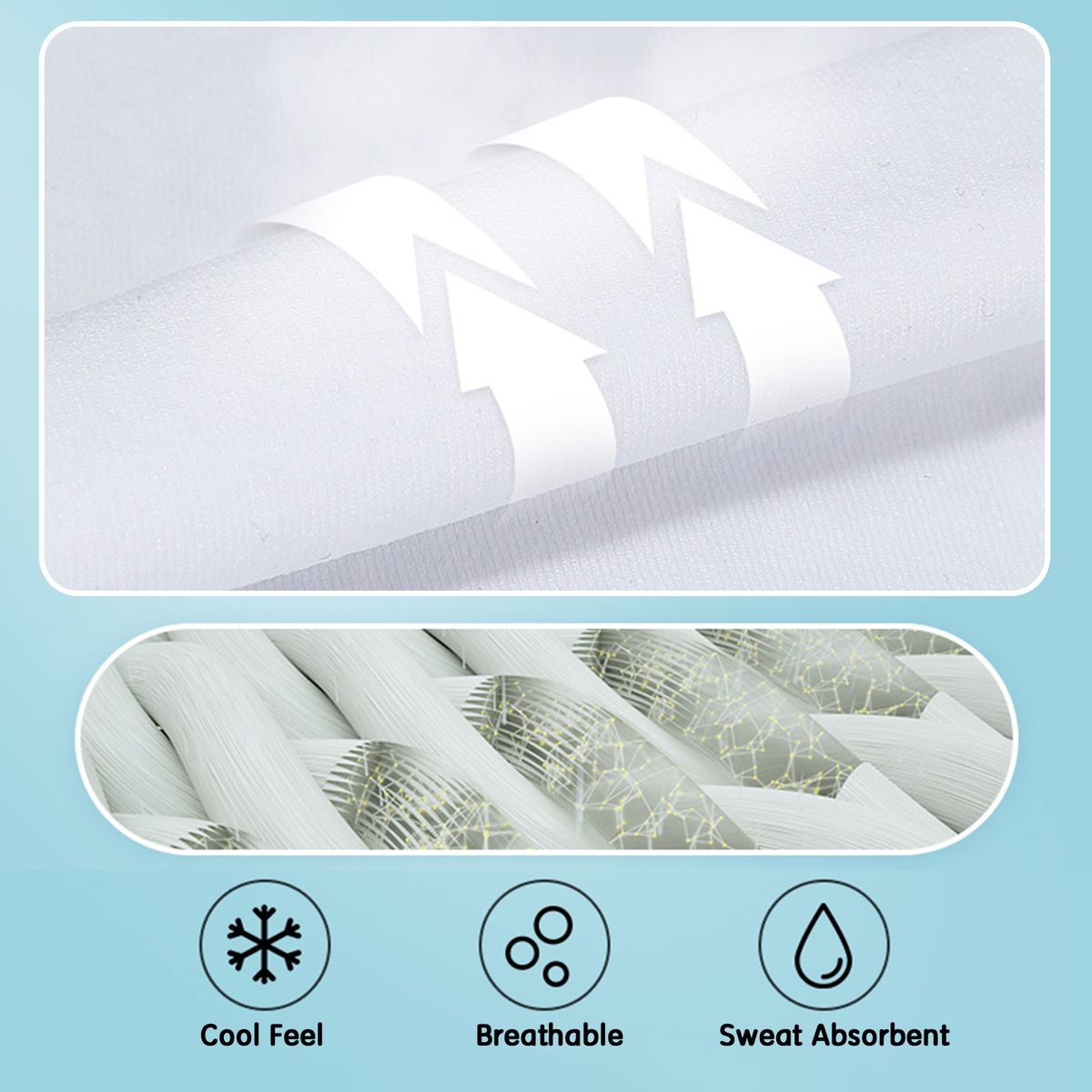 Sun Sleeves Leg Sleeves UV Protection Open Heel Cooling