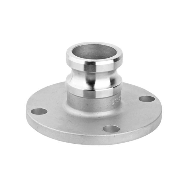 Stainless Steel Oil Discharge Port Flange Male End Quick Connector Adapter Flange Flange F-Type Flange with Cover
