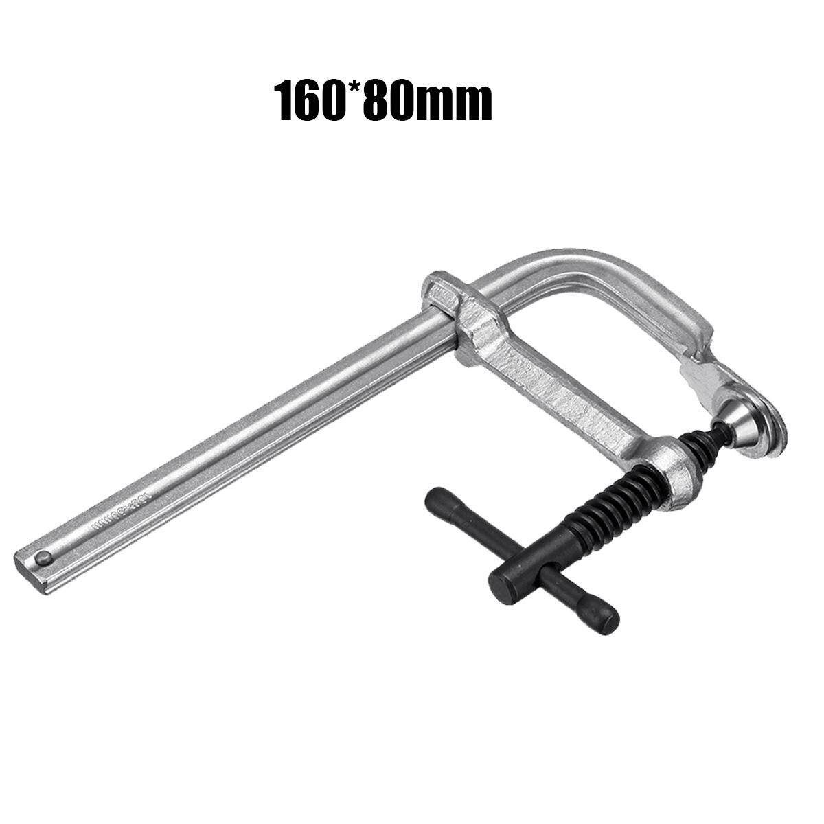 300x80mm F-Clamp Quick Release Bar Heavy Duty Woodworking Grip Release Squeeze Carpenter Hand Tool 160*80mm