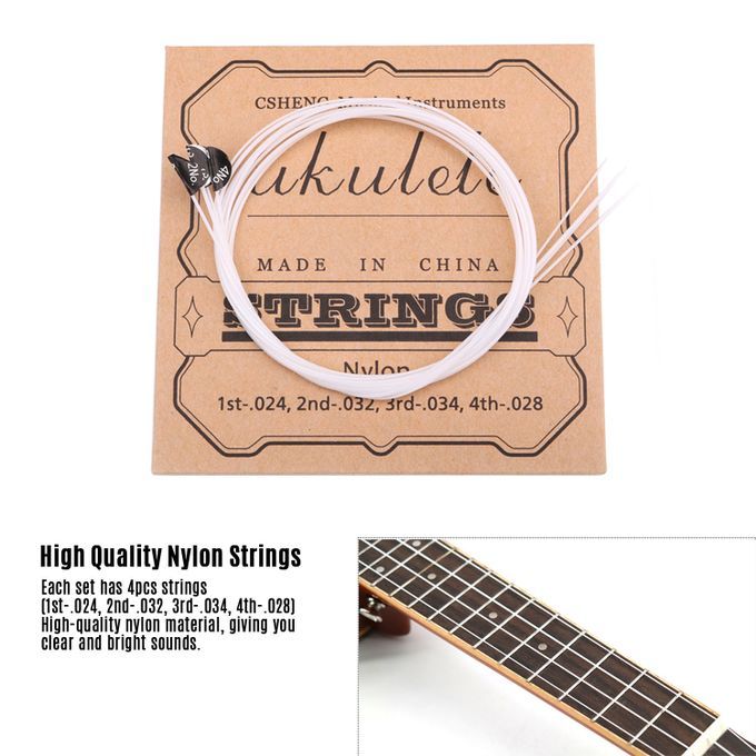 Guitar Tool Kit 10pcs  Ukulele Picks 3 Set Of Strings