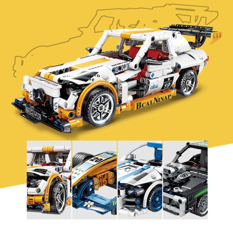 Children Toy Modified Racing Car Model