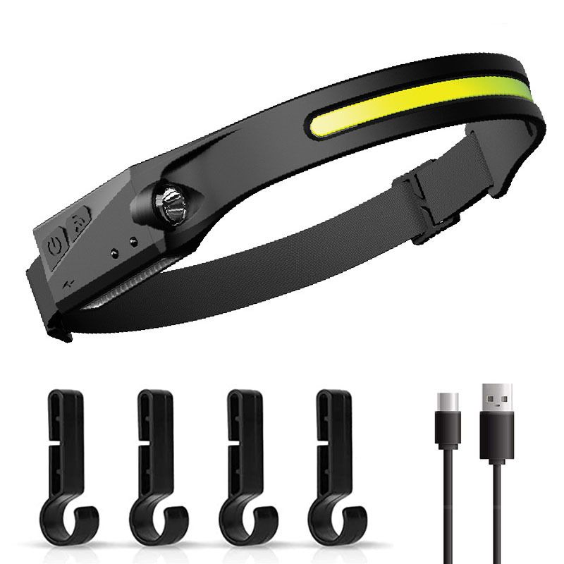 Cross-border New USB Rechargeable Waterproof Dual Light