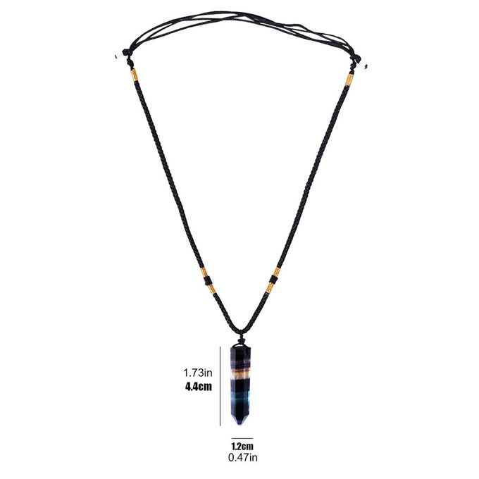 Natural Tourm Ne   Pendant Energy  Hakra Ne Kla E Natural  Rystal-Bla K