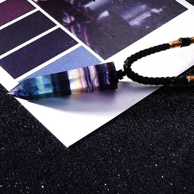 Natural Tourm Ne   Pendant Energy  Hakra Ne Kla E Natural  Rystal-Bla K