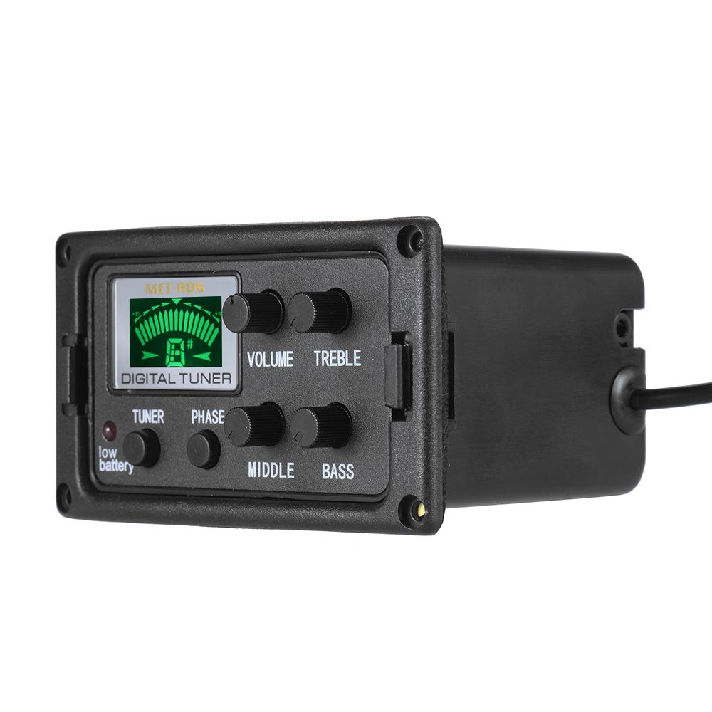 Acoustic Guitar 3-Band EQ Equalizer Tone And Volume