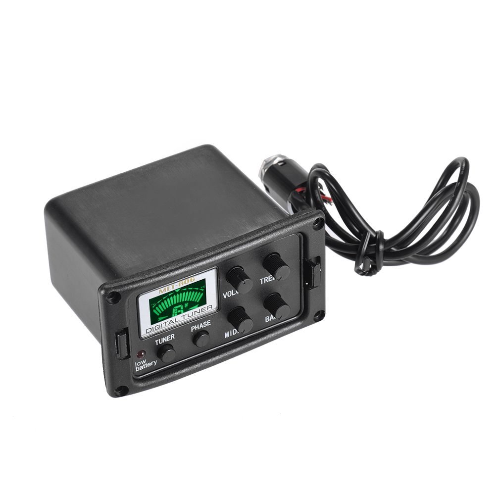 Acoustic Guitar 3-Band EQ Equalizer Tone And Volume