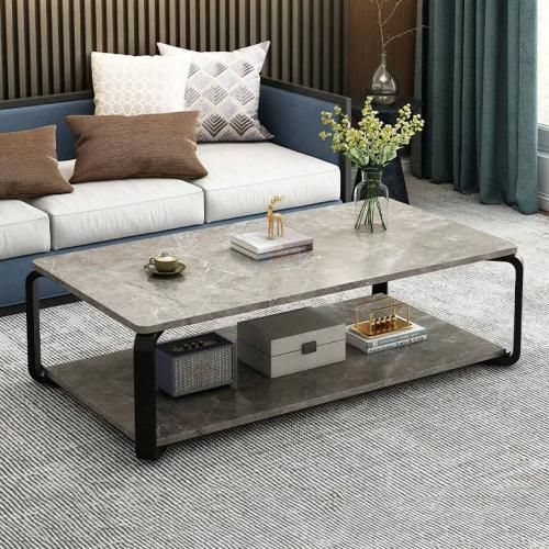 Modern Quality MDF Faux Marble Centre Table