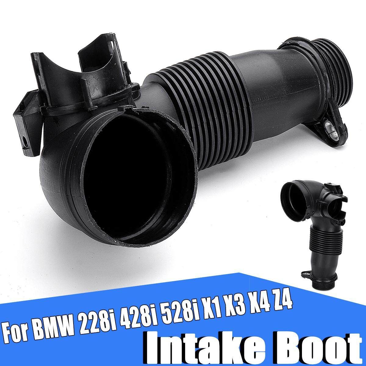 Black Air Intake Pipe Boot Tube For BMW 228i 428i 528i X1 X3 X4 Z4 Turbocharger
