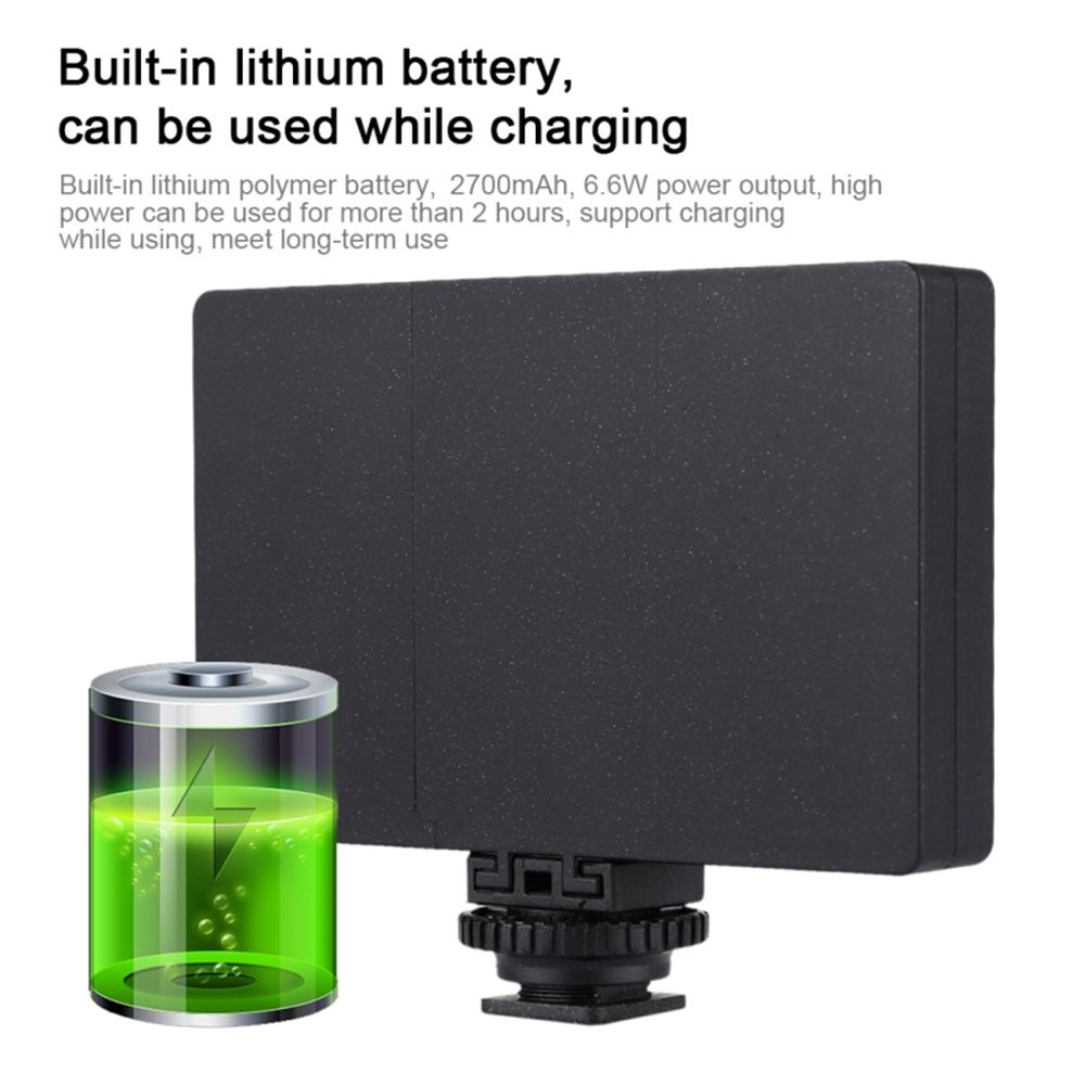 RGB Dimmable Led Fill Light 100LED 800LM Photography Lamp