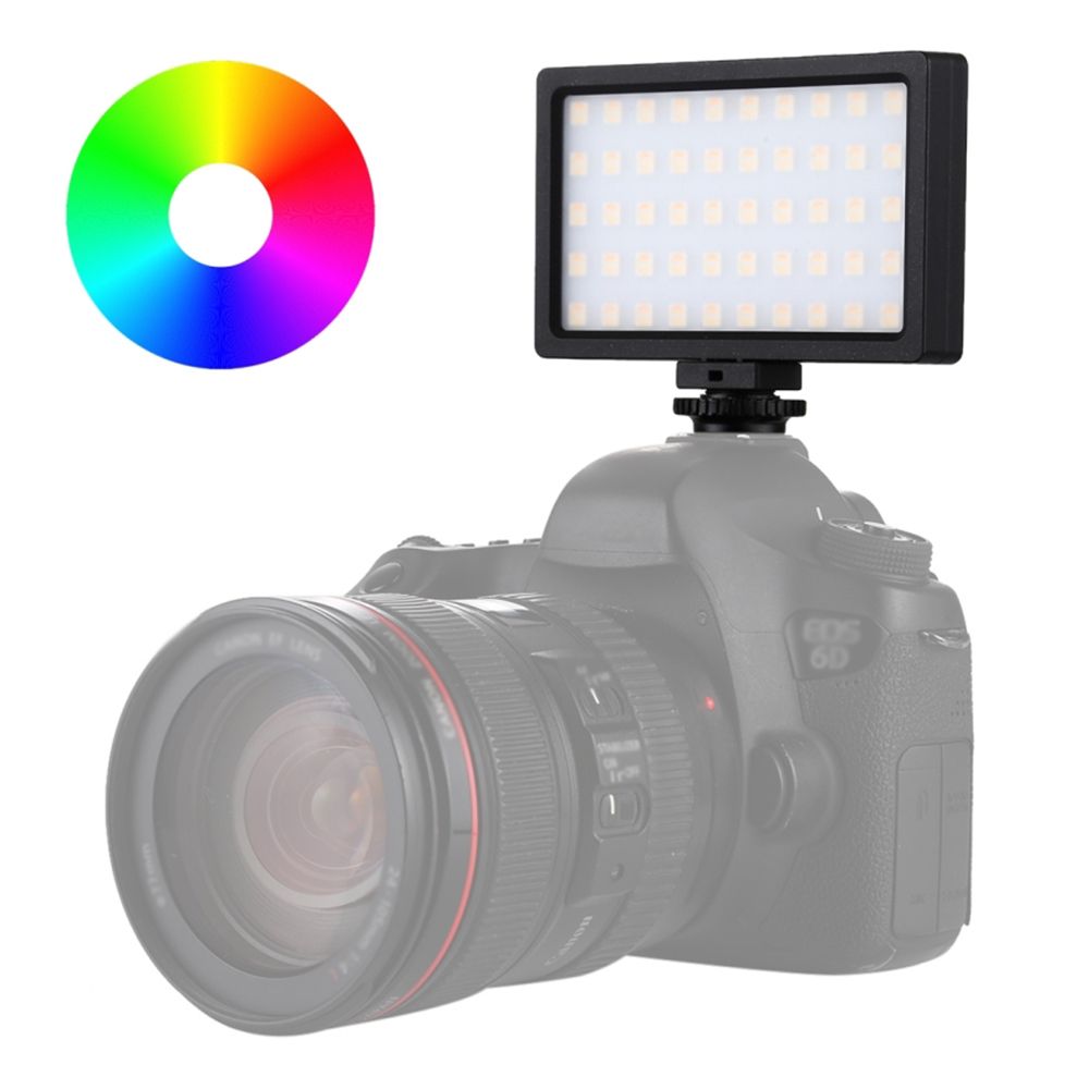 RGB Dimmable Led Fill Light 100LED 800LM Photography Lamp