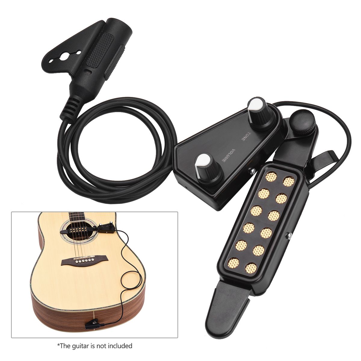 Acoustic Guitar Sound Hole Pickup Magnetic Passive Pick-up