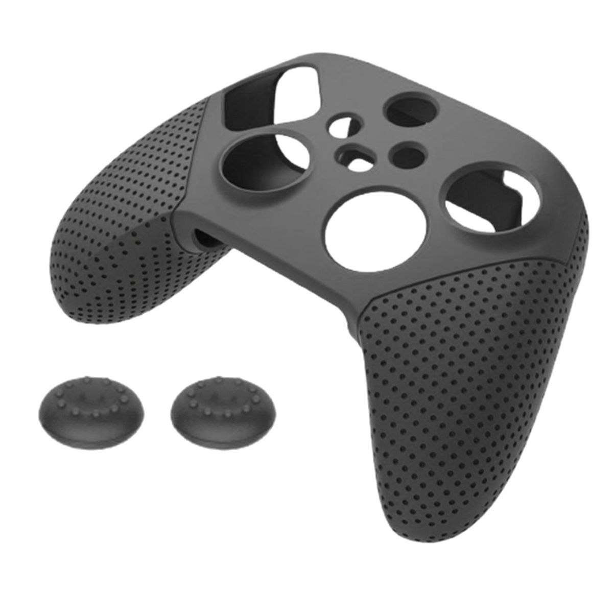 Silicone Case Cover Skin Joystick Grip For   Series  Black