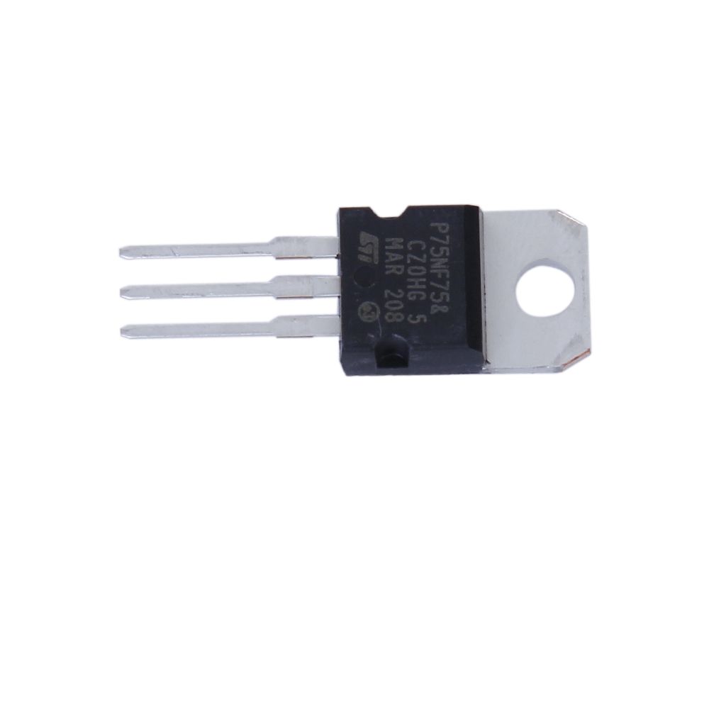 5pcs P75NF75 NChannel High Speed Power MOSFET Transistor 80A 75V