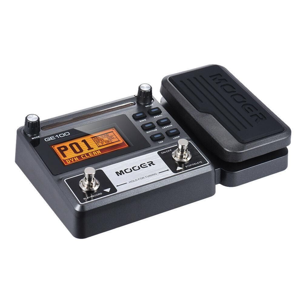 MOOER GE100 guitar effect pedal multi-effect processor pedal with loop recording (180 seconds)