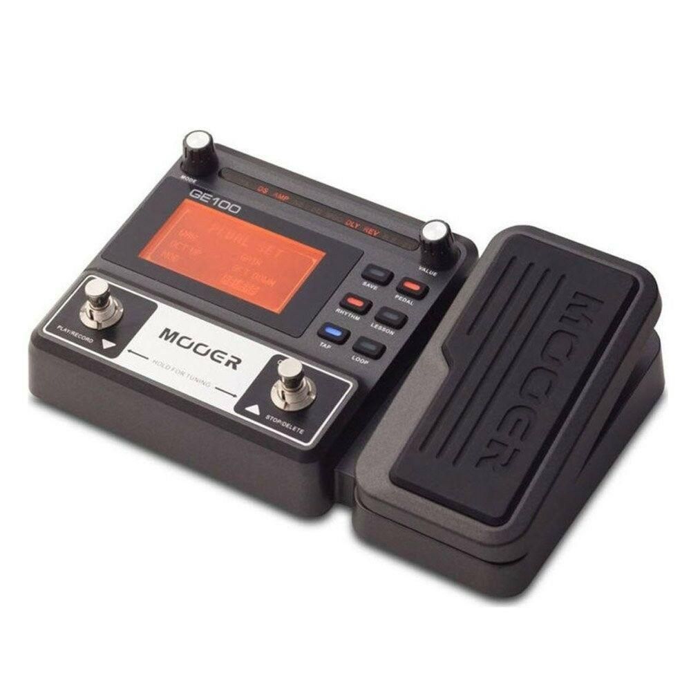 MOOER GE100 guitar effect pedal multi-effect processor pedal with loop recording (180 seconds)