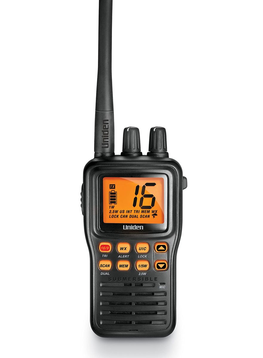 MHS75 Waterproof Handheld 2-Way VHF Marine Radio