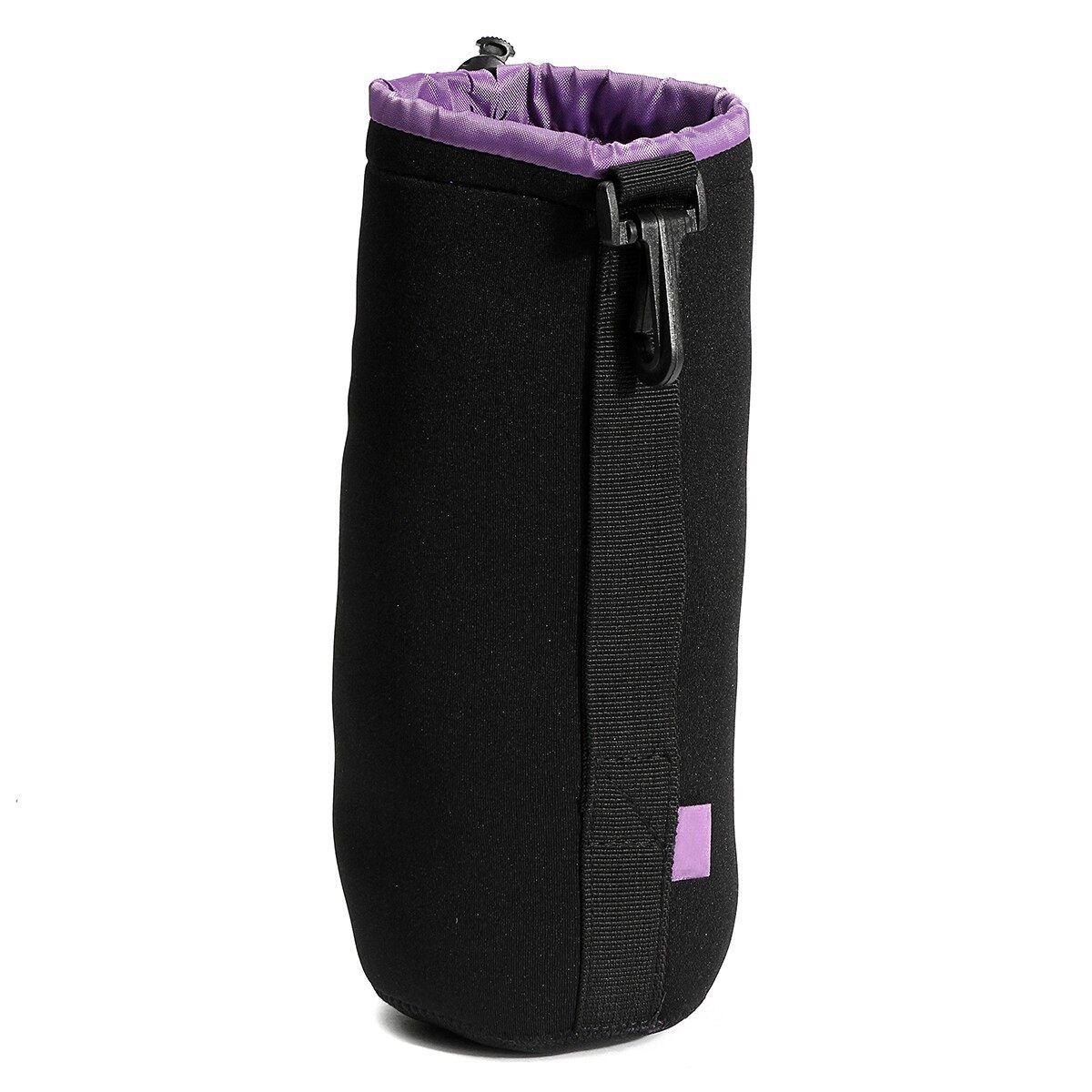Thick Protective Neoprene Drawstring Pouch Bag Case Cover For DSLR Camera Lens XL