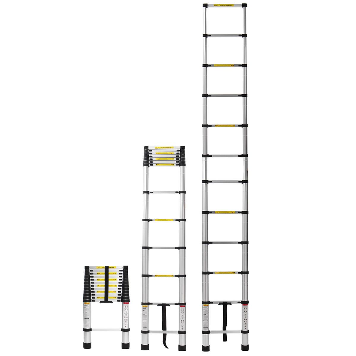3.2m/3.8m Alloy Aluminium Retractable Multifunctional