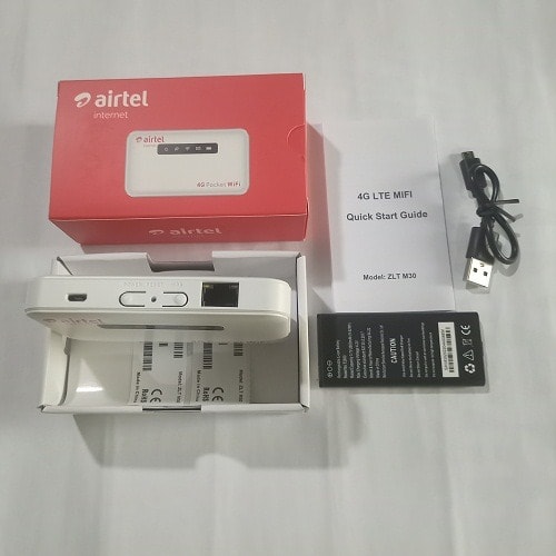 4g Lte Unlocked Mobile WIFI With Lan Port - 5GB Bonus Data - 2600mAh