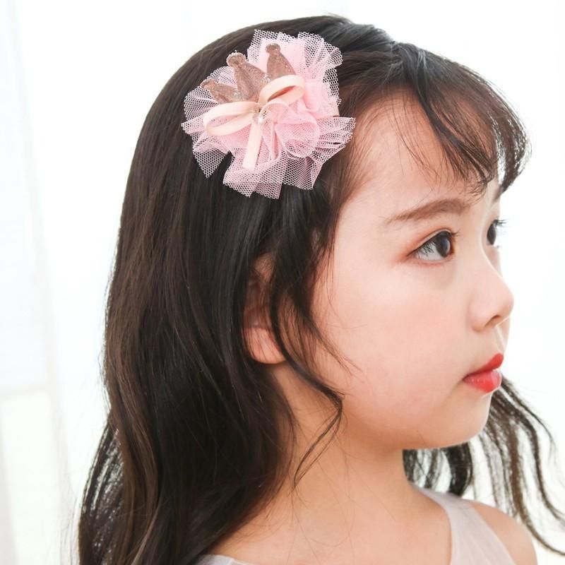 18Pcs/Set Children'S Fashion Hair Clip Girls Elastic Hair
