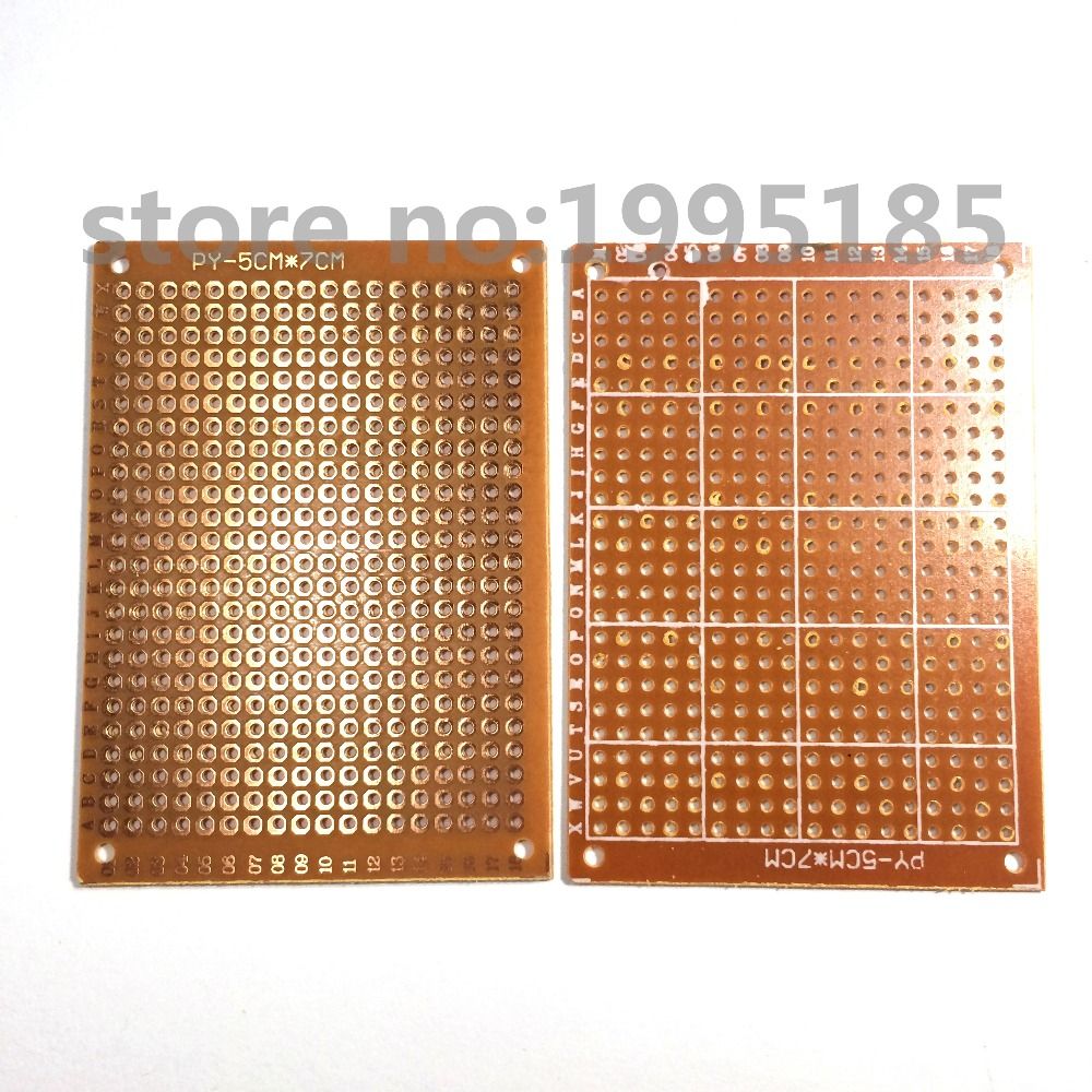 Copper Paper PCB 5x7 LOT 10Pcs Universal 5x7cm Prototype