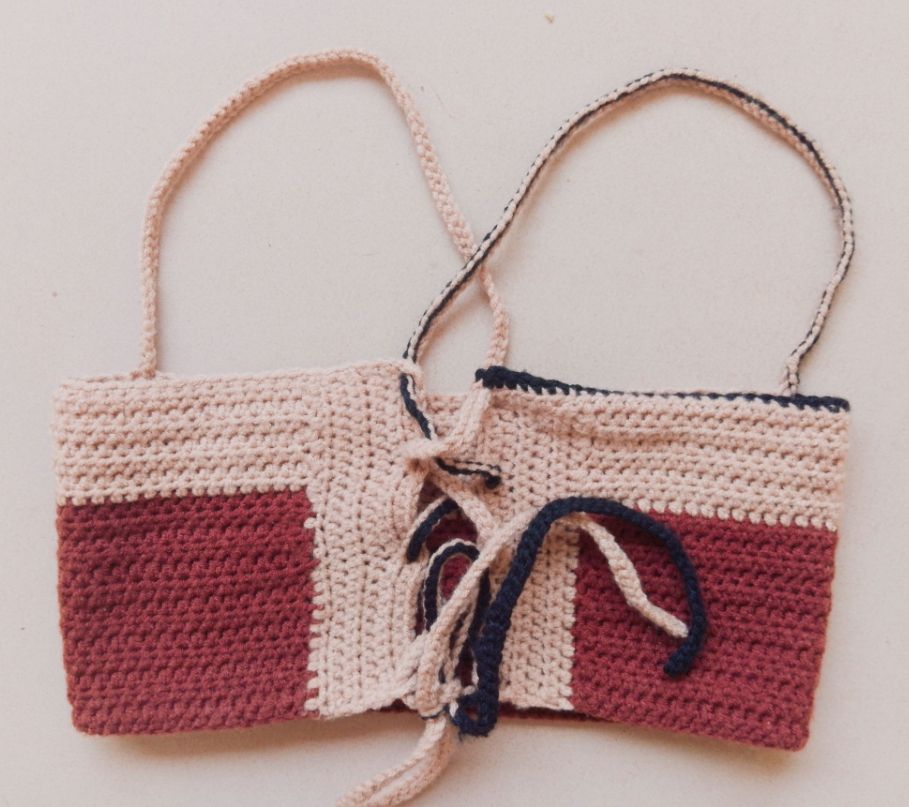 Bandeau Crochet Top