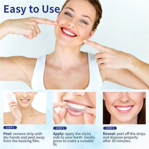 1 BOX Teeth  Strip Instant Tooth Bleaching Stain Remover 7Pcs