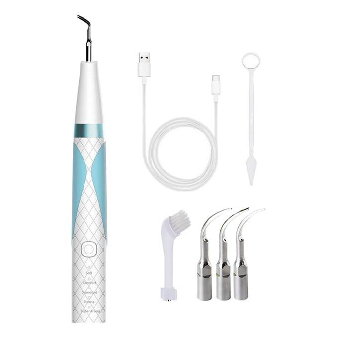 Plaque Remover For Teeth Electric Plaque Remover 5 Modes For Blue