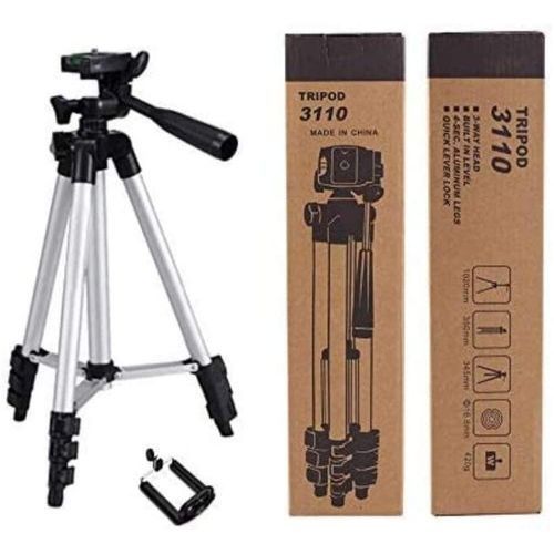 Phone Tripod Stand Kit With Holder Control Lightweight Portable And Free Gift