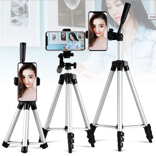 Phone Tripod Stand Kit With Holder Control Lightweight Portable And Free Gift