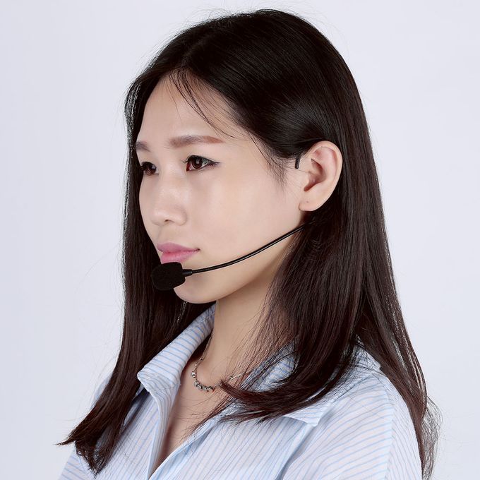 Uni-Directional Head-mounted Headworn Headset Ear-hook