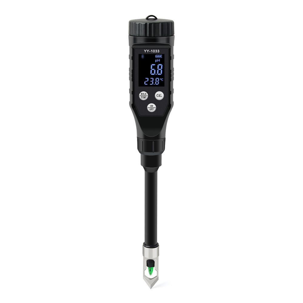 2 In 1 LCD Digital Display Soil PH Tester Soil Temp/PH
