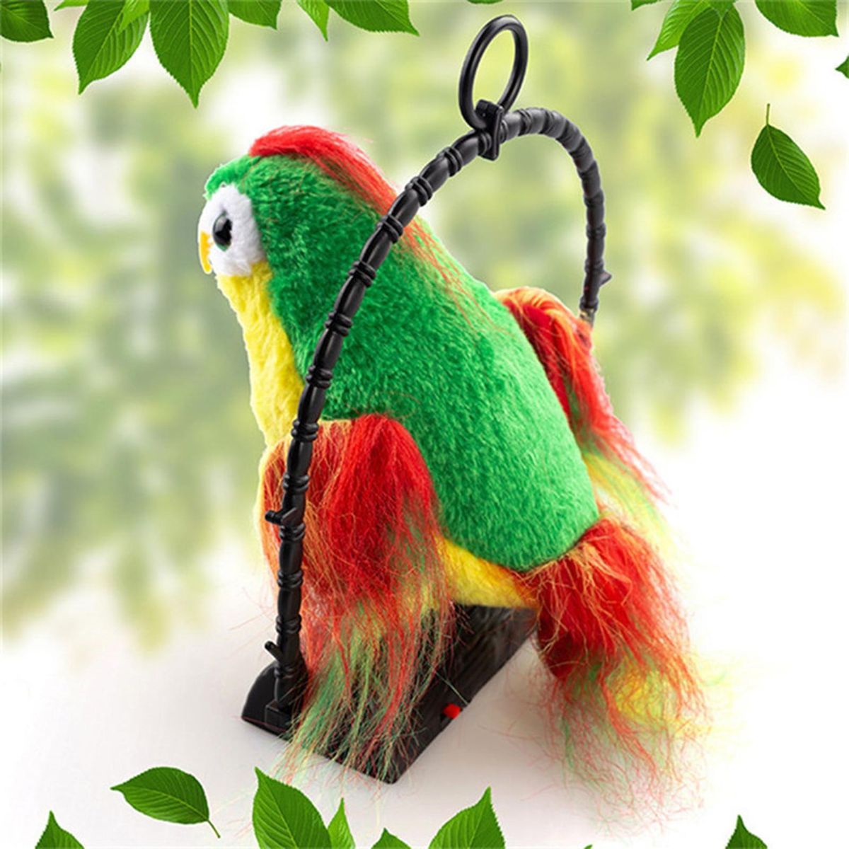 Talking Back Parrot Talking Parrot Bird Plush Doll Green