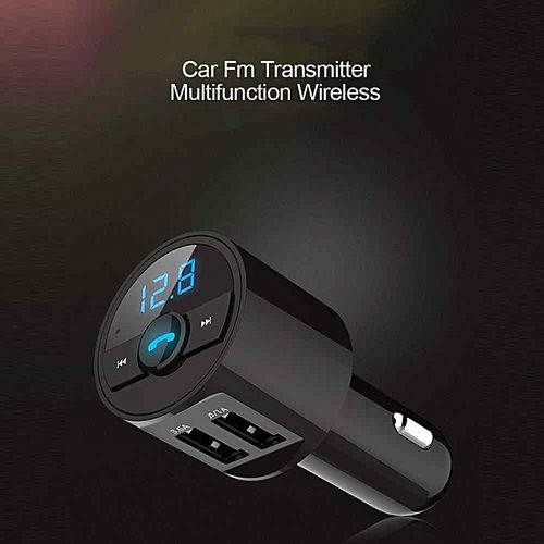 Dual USB Charger Car Kit Handsfree Wireless Bluetooth FM Transmitter MP3 Player By HT