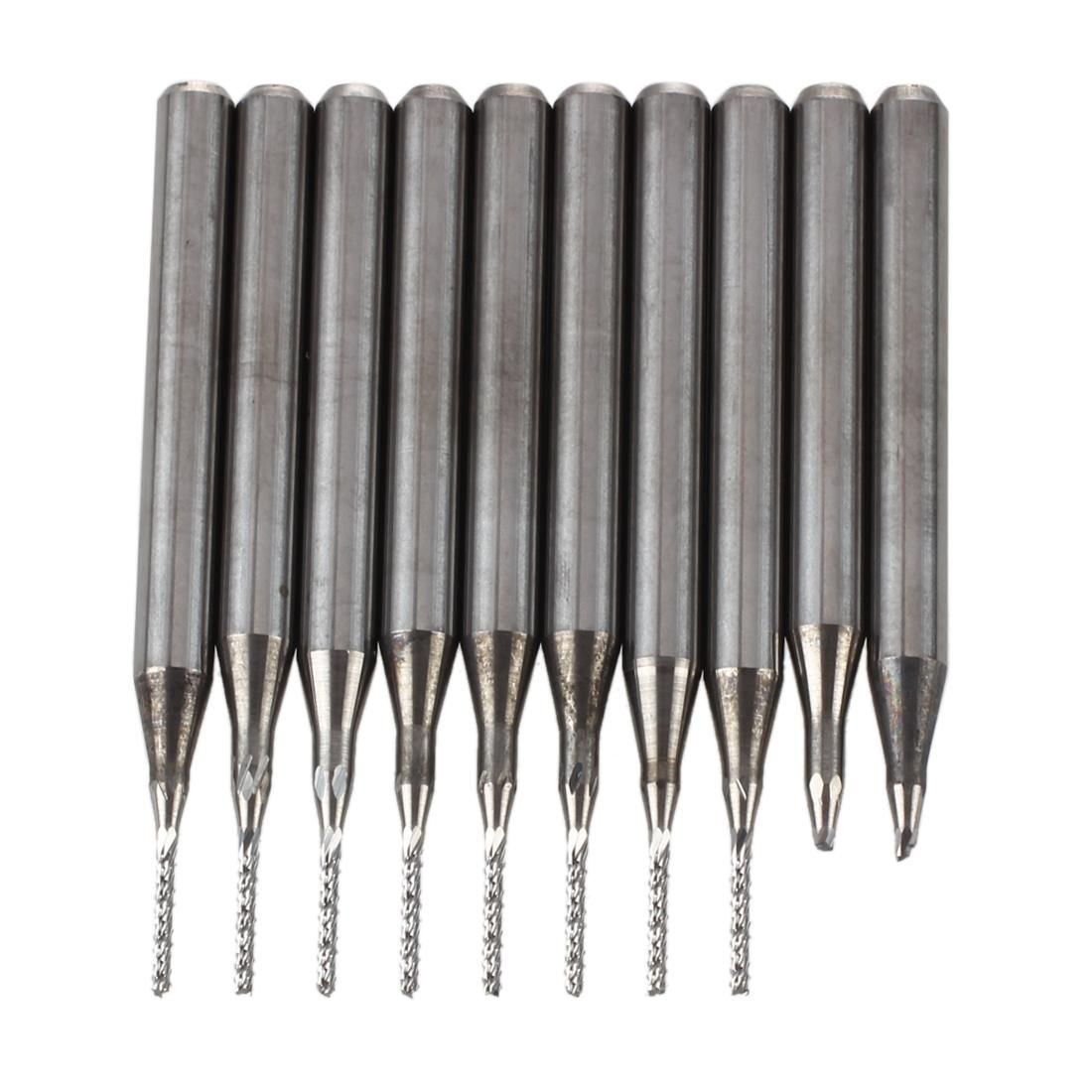 10 pcs Carbide PCB End 0.8mm
