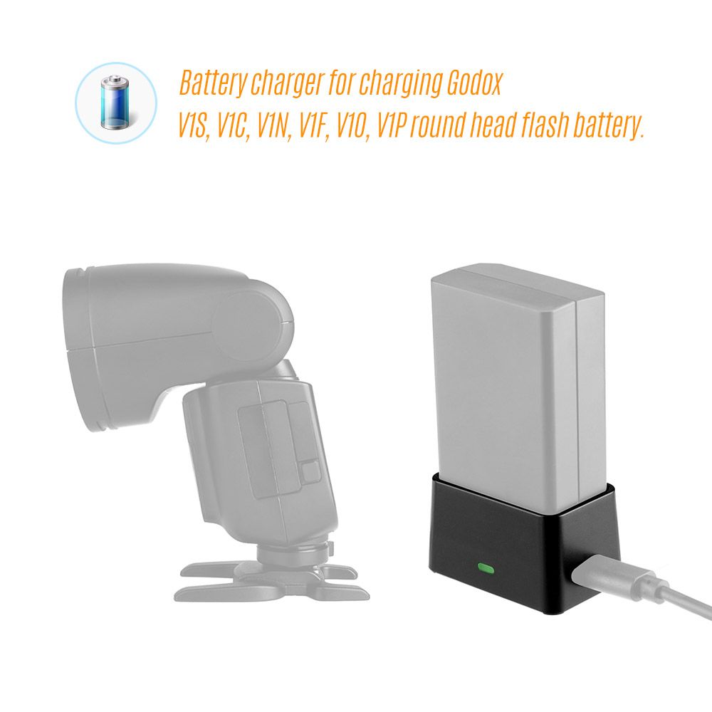 VC26 USB Battery Charger  5V Input  8.4V Output For