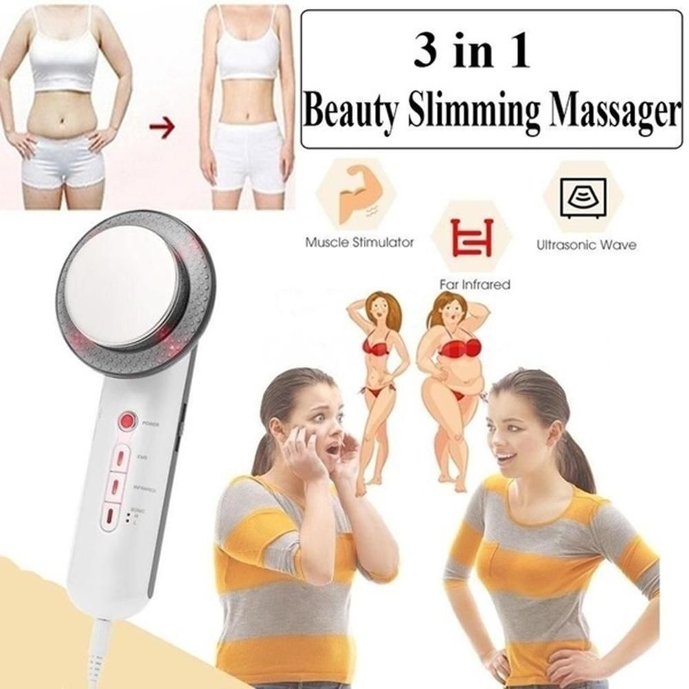 Three-In-One Multi-Function Slimming Instrument EMS Microcurrent Microelectric Skin Cosmetic Instrument
