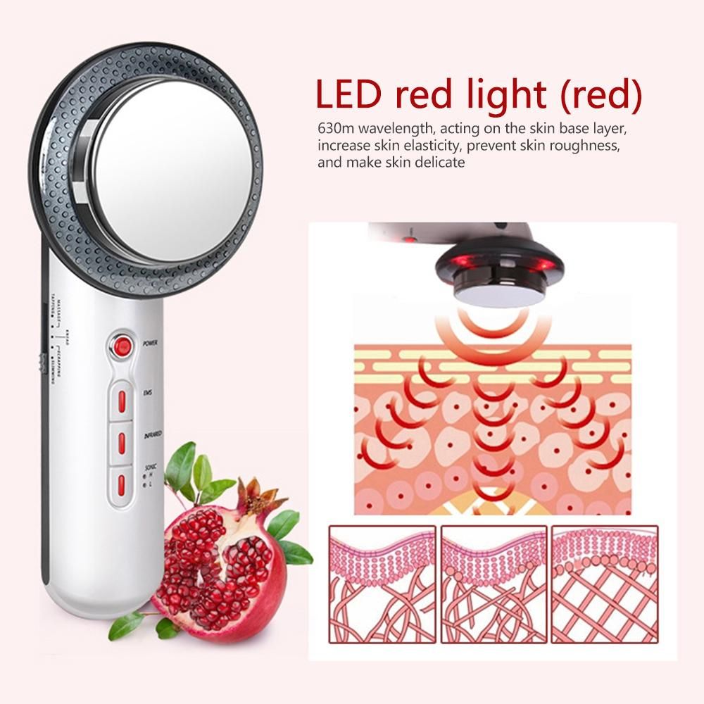 Three-In-One Multi-Function Slimming Instrument EMS Microcurrent Microelectric Skin Cosmetic Instrument